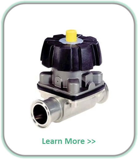Sanitary diaphragm valves